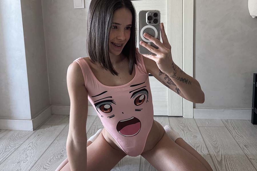 Model Tina in Barcelona